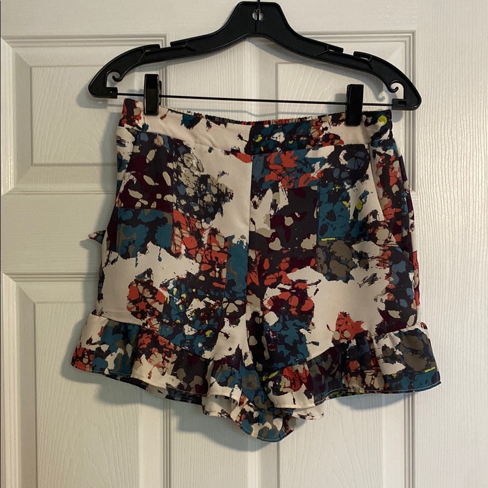 Floral Print Women's Shorts